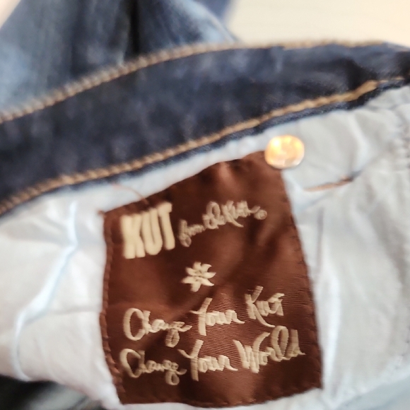 Kut from the Kloth Dark Blue Boot Cut Jeans - Picture 14 of 16